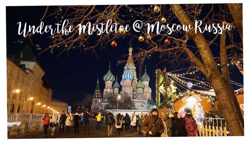Moscow ในหน้าหนาว ช่วงปีใหม่